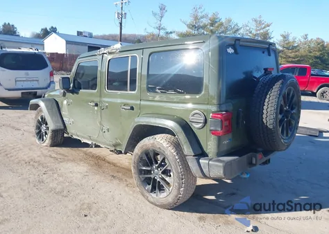 2024 Jeep Wrangler 4Xe Sahara 4Xe from USA, damaged, VIN 1C4RJXP69RW204510